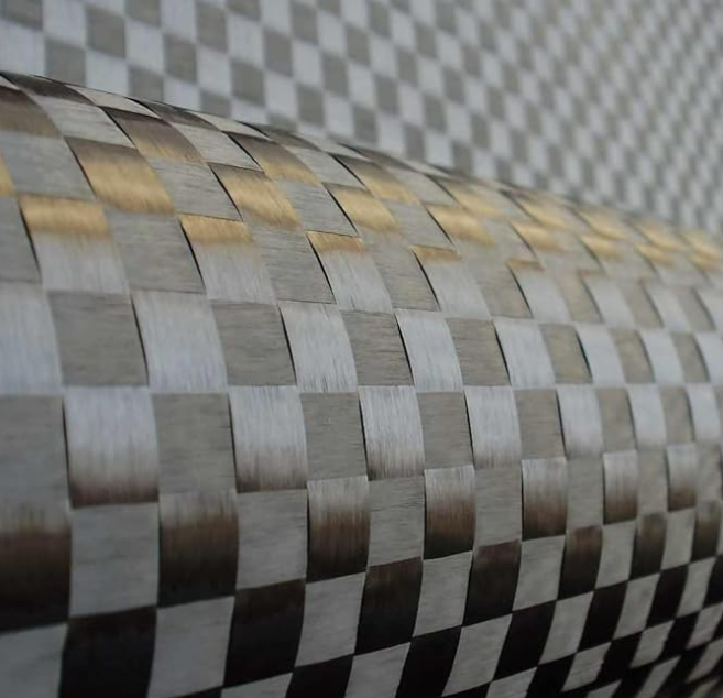 Crepe Pan Carbon - 12K 100gsm 16mm*16mm Dehnbares Einfaches Großkariertes