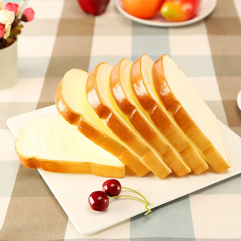 Danish Pancake Pan - 2 Stück Simulierte dänische Toastscheiben, künstliches