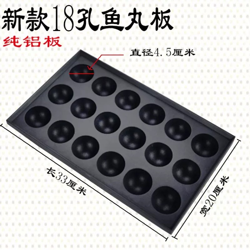 18 28 Löcher Oktopus-Bällchen- – Takoyaki Grill Plate Bewertung und Preis
