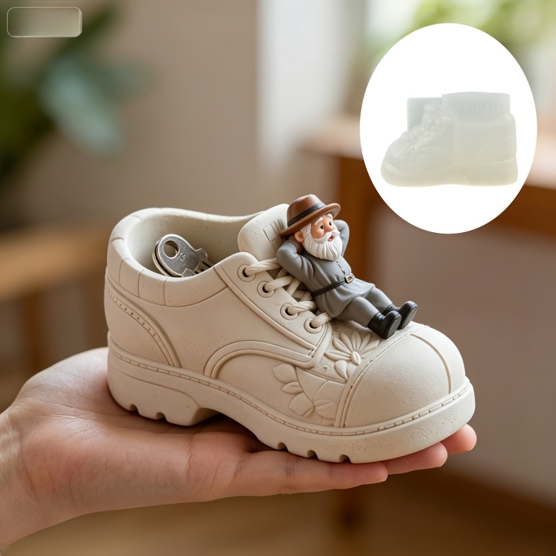 Weihnachtsmann-Schuh-Sukkulent – Potsticker Mold Bewertung und Preis