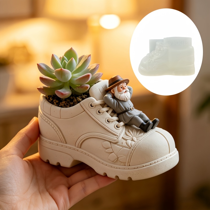 Weihnachtsmann-Schuh-Sukkulent – Potsticker Mold Bewertung und Preis
