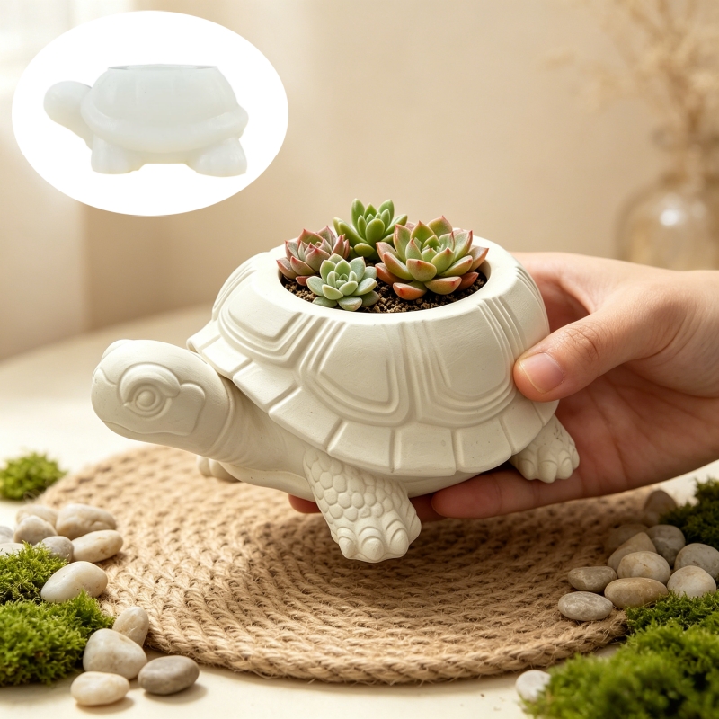 Schildkrötenförmige Sukkulente – Potsticker Mold Bewertung und Preis