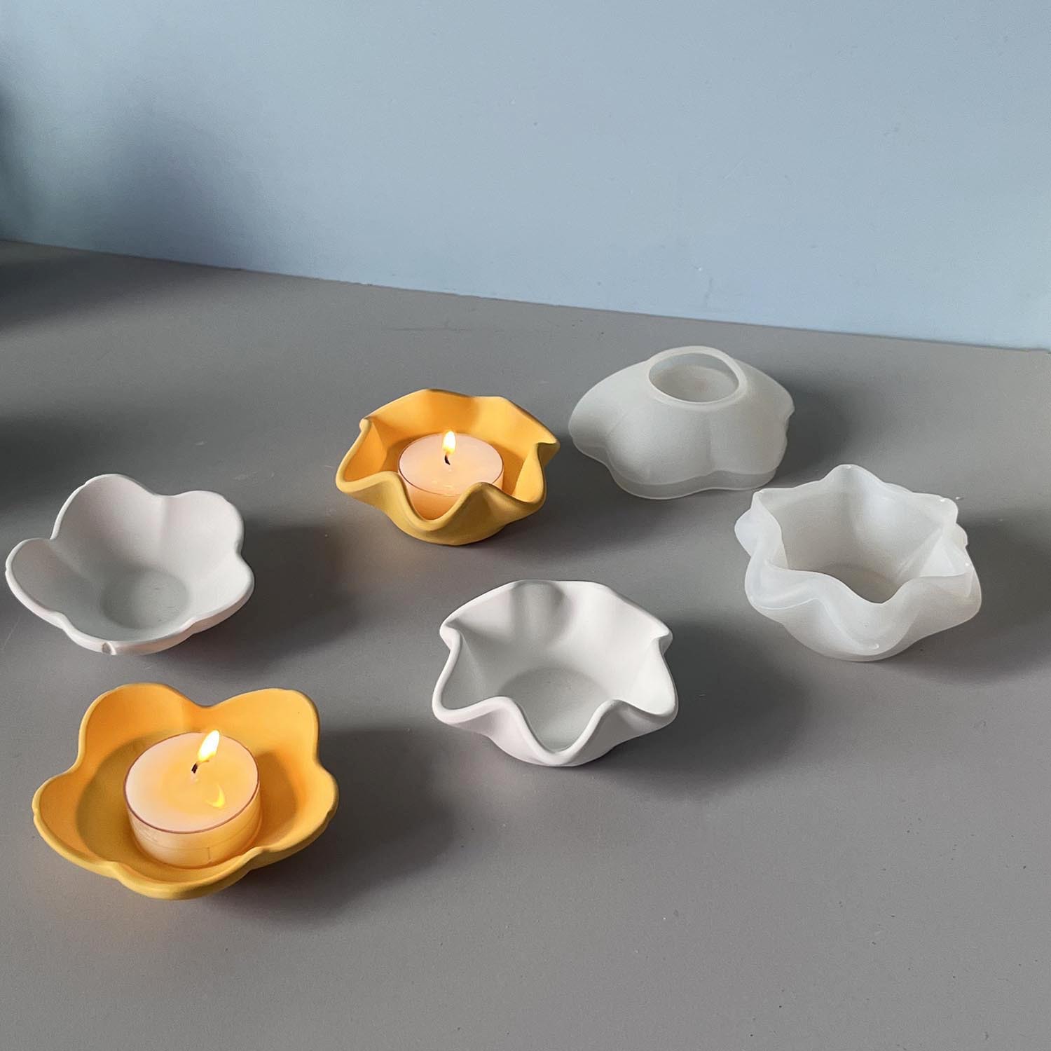 Kreative Kerzenhalter-Silikonf – Potsticker Mold Bewertung und Preis