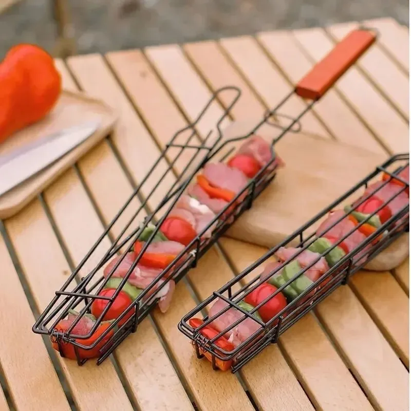 Grillkorb mit Holzgriff, tragb – Corn Dog Stick Bewertung und Preis